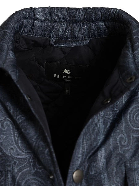 Overshirt decorazione Paisely