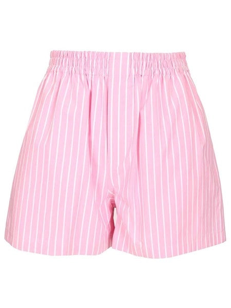 Boxer in popeline di cotone a righe