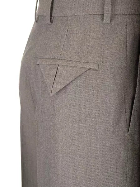 Pantaloni in lana leggera