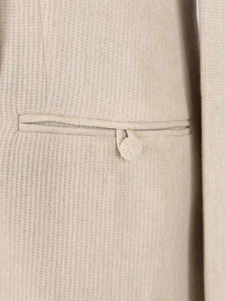 Blazer in misto lino