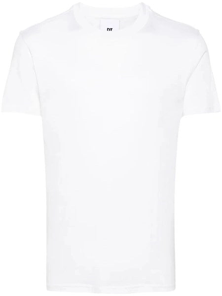 T-shirt in cotone e seta