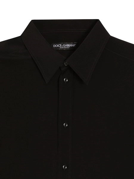 Camicia in crêpe de chine di seta