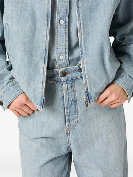Pantaloni in denim chambray