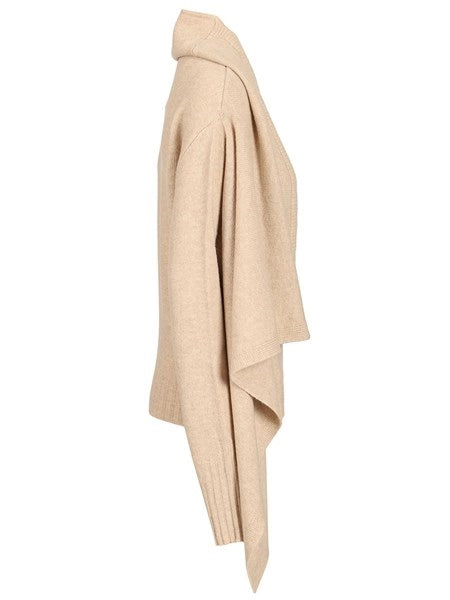 Maglione con dettagli drappeggiati