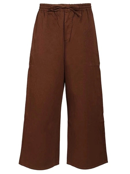 Pantaloni con coulisse in cotone