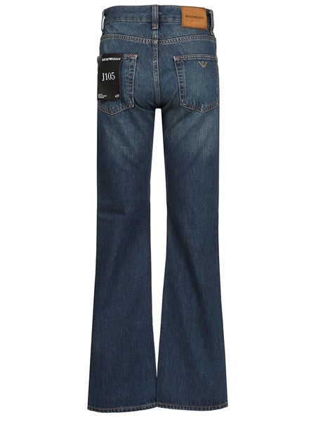 Jeans a gamba dritta