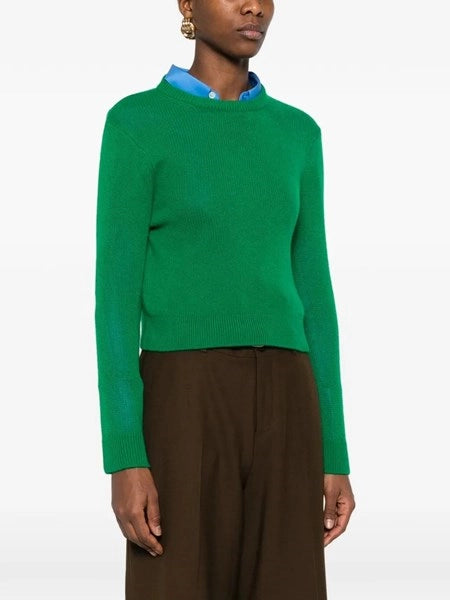 Maglia girocollo in cashmere