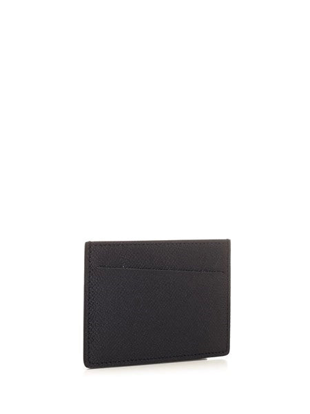 Porta carte in pelle