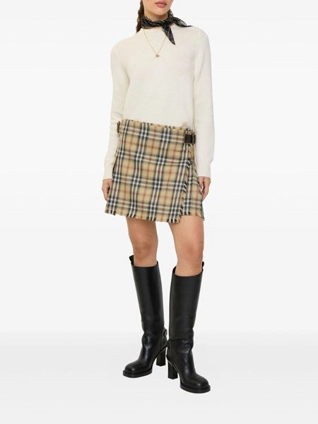Mini kilt in lana Check
