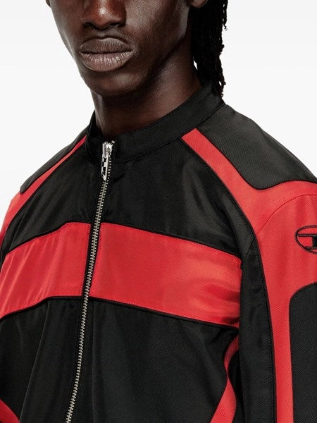 Giacca biker in nylon