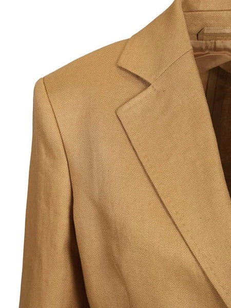 Blazer monopetto in lino