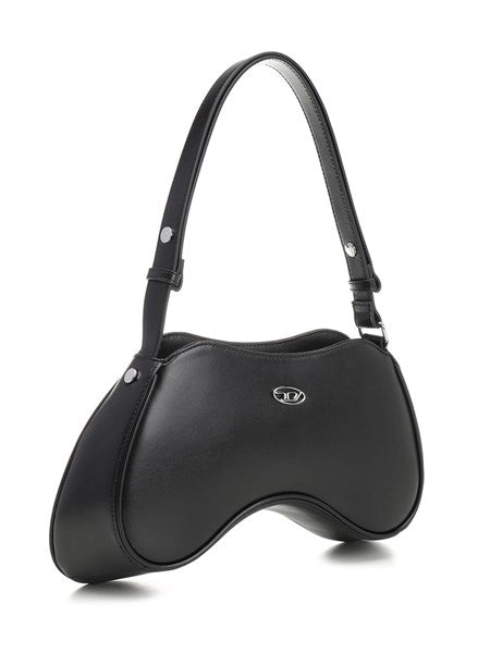 Borsa a spalla "Play" in vernice