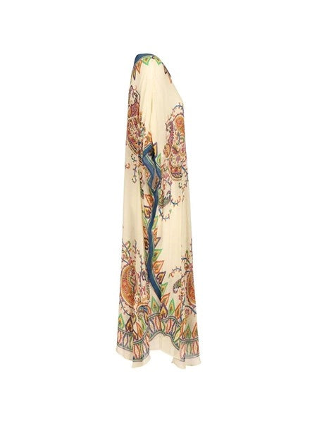 Caftano stampa paisley