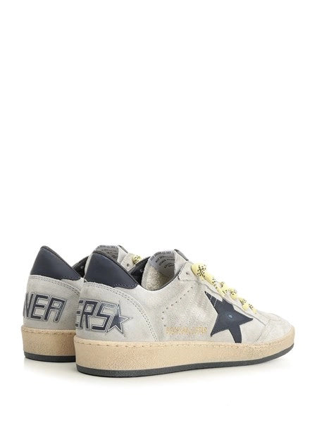 BALLSTAR SUEDE UPPER TOE AND SPUR LEATHER STAR AND HEEL