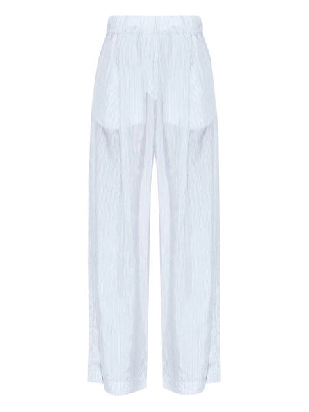 Pantaloni a gamba larga a righe