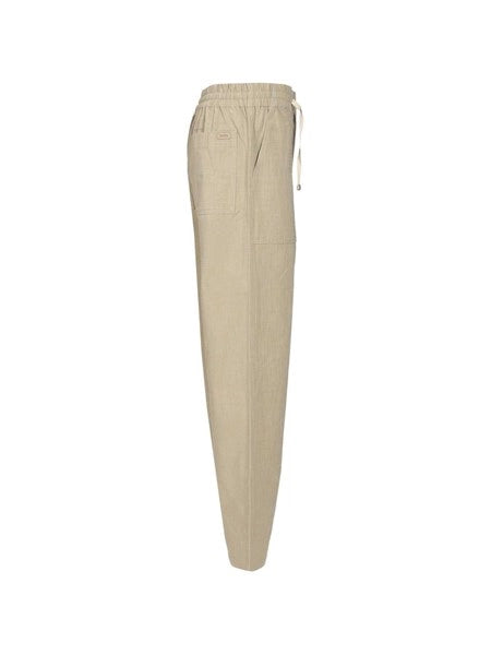 Pantaloni elasticizzati in cotone
