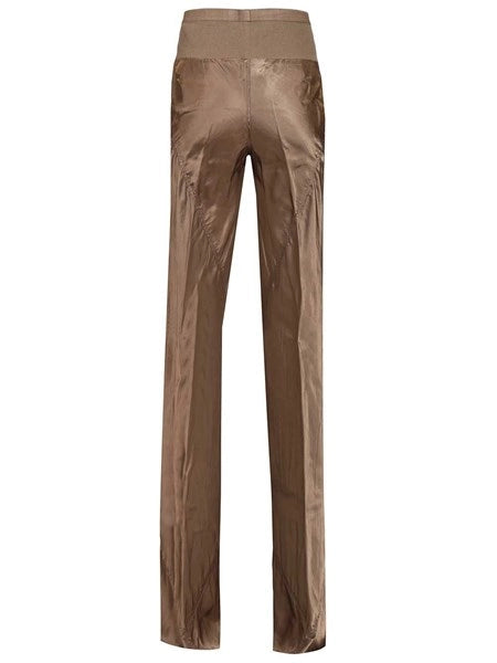 Pantaloni svasati in raso Bias
