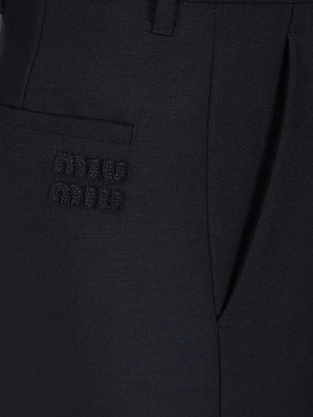 Pantaloni in kid mohair