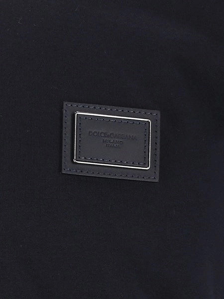 T-shirt in cotone con placca