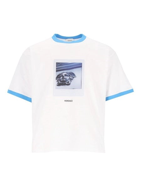 T-shirt regular in jersey di cotone con stampa