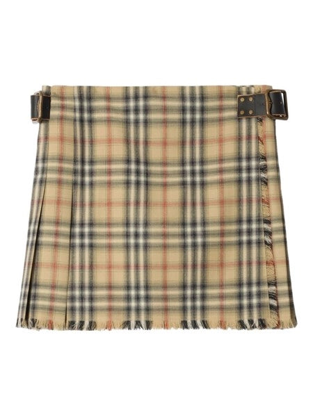 Mini kilt in lana Check