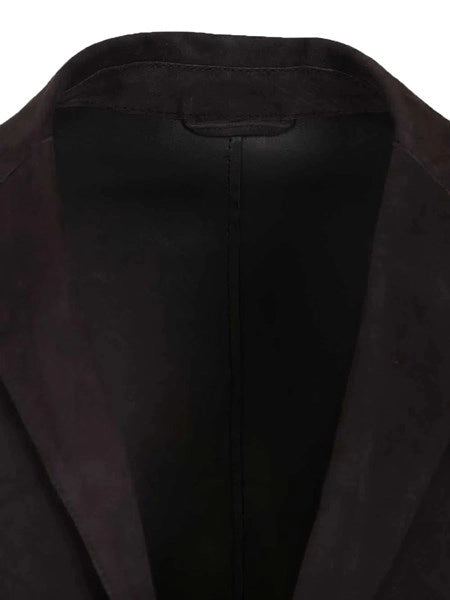 Blazer in suede