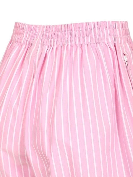 Boxer in popeline di cotone a righe