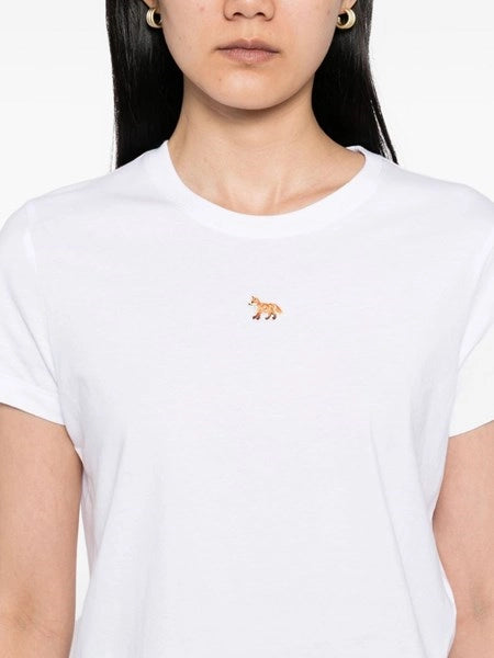 T-shirt con volpe