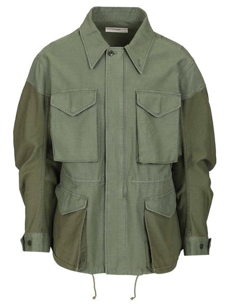 Parka in satin di cotone
