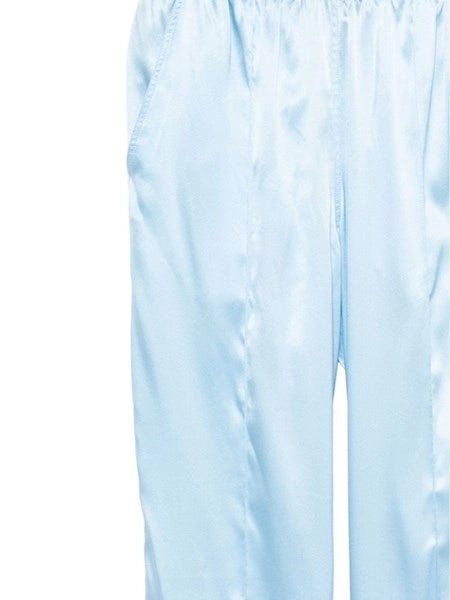 Pantaloni in seta stretch