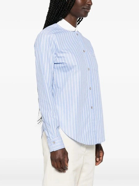 camicia regular collo francese