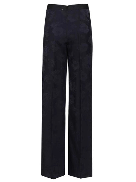 pantalone in jacquard fluido bouquet