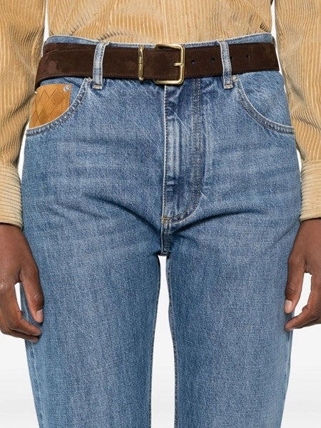 Jeans a gamba dritta