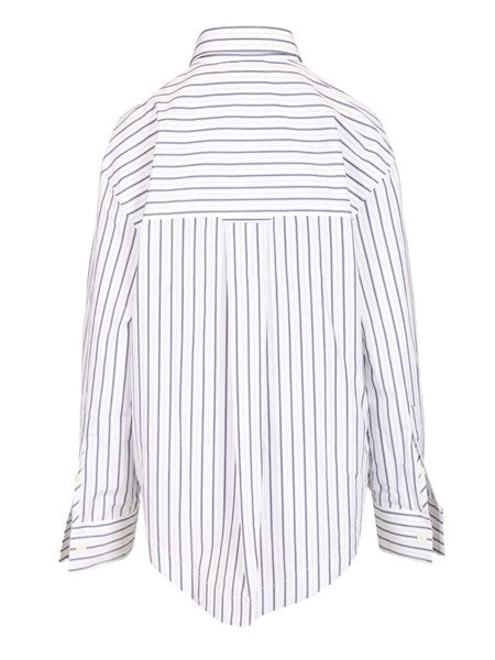 Camicia ampia a righe