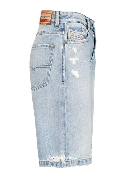 regular-short in denim