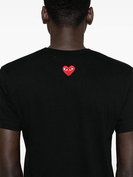T-shirt in cotone "Back heart"