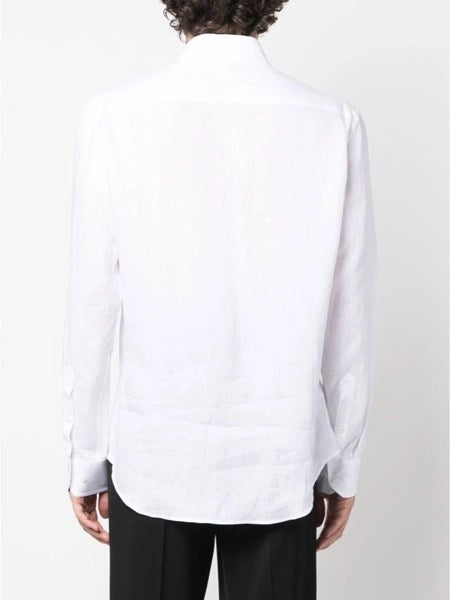 Camicia classica in lino