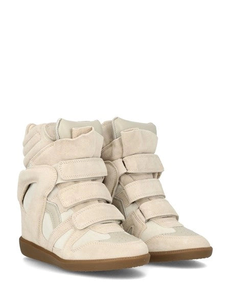 sneakers bekett con zeppa in pelle
