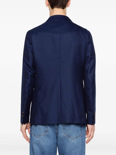 Blazer sfoderato in cashmere light