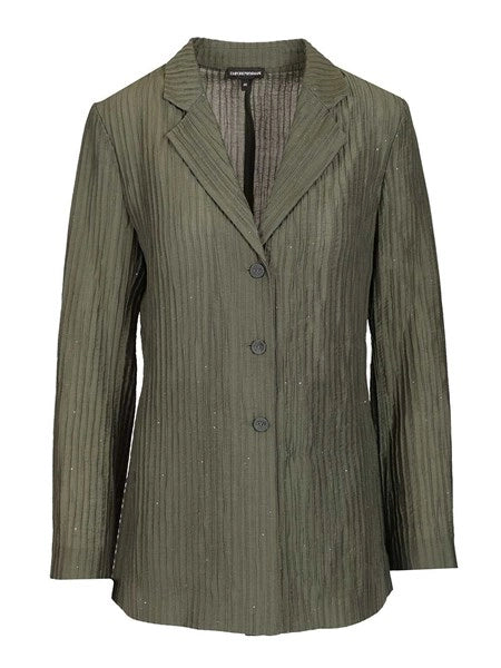 Blazer in taffetà