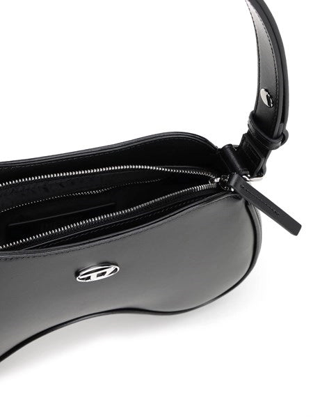 Borsa a spalla "Play" in vernice