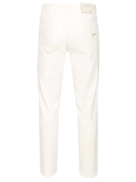 pantaloni Roccia in lino e cotone