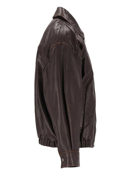 Bomber in nappa