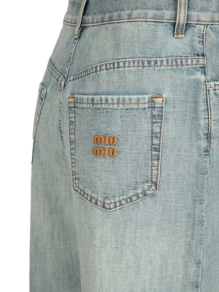 Pantaloni in denim chambray