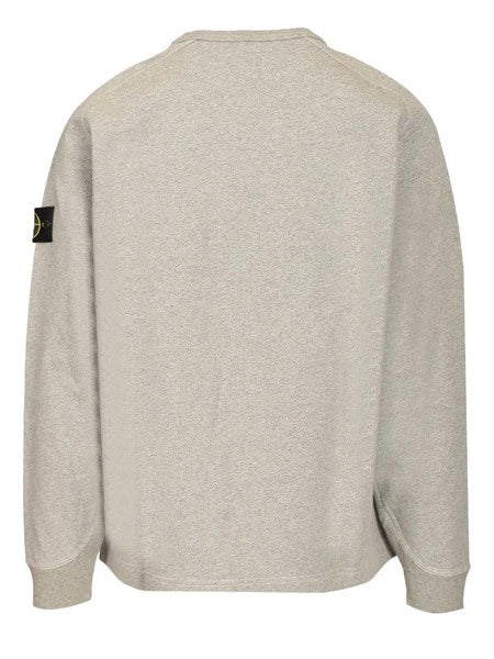 Felpa grigio melange