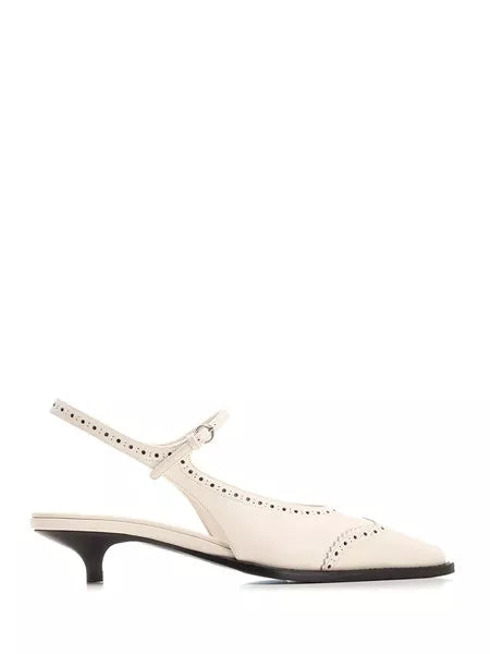 Slingback brogue