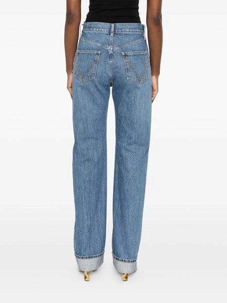 Jeans a gamba dritta
