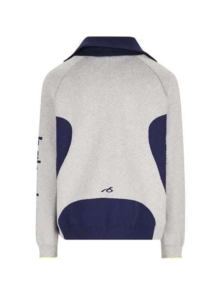 Cardigan A Maglia Con Zip Bodies