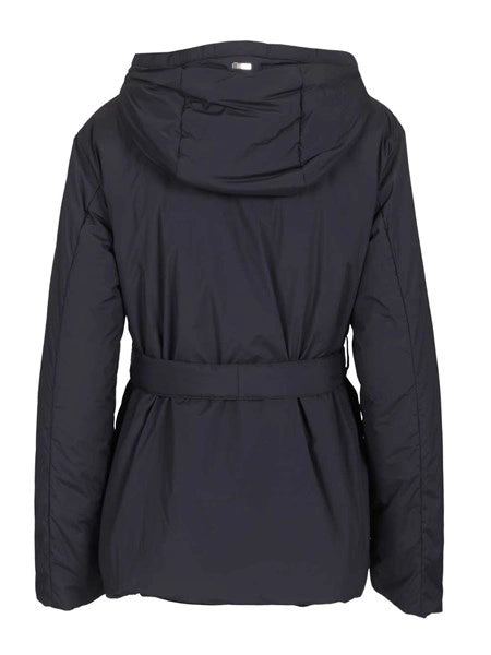 Giacca con cappuccio in nylon