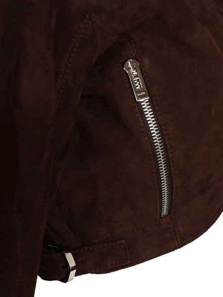 Giacca biker cropped